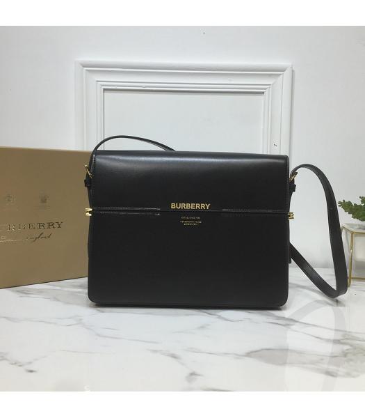 Burberry Original Calfskin Horseferry Grace Bag Black