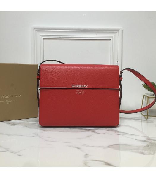 Burberry Original Leather Horseferry Grace Bag Red