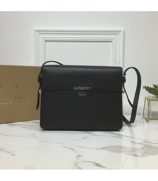 Burberry Original Leather Horseferry Grace Bag Black