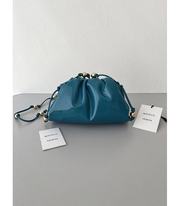 Bottega Veneta Cloud Blue Original Patent Leather Mini Pouch