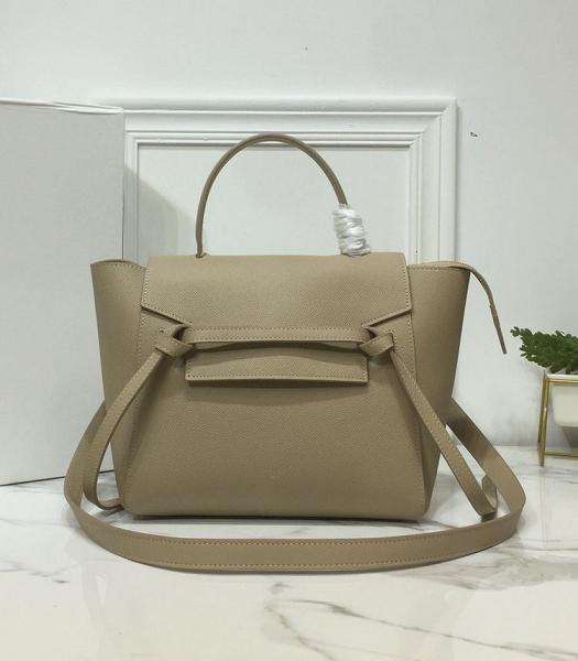 Celine Apricot Original Palm Veins Real Leather Micro Belt Bag