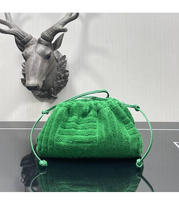 Bottega Veneta Cloud Green Original Fabric Mini Pouch