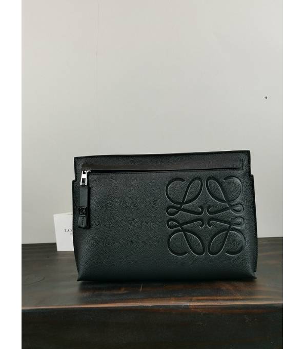 Loewe Black Original Calfskin Leather 29cm Pouch