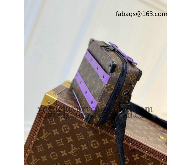 Louis Vuitton Handle Soft Trunk Bag in Monogram Canvas M46264 Purple 2022