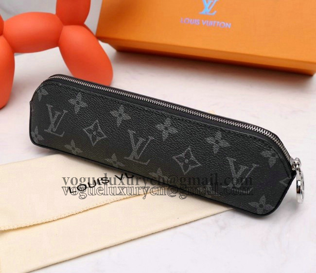 Louis Vuitton Pencil Pouch Elizabeth in Monogram Canvas Black 2022