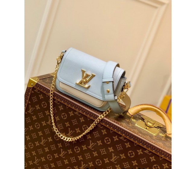 Louis Vuitton Lockme Tender Crossbody Bag M59984 Nuage Blue 2022