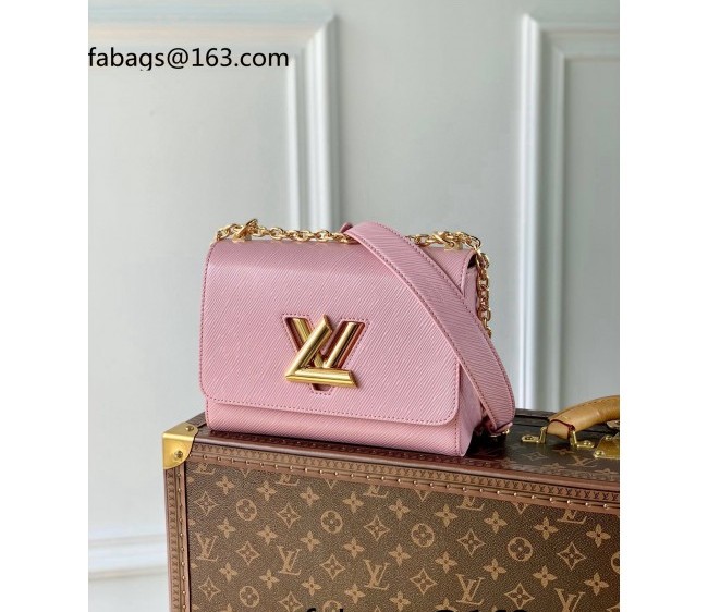 Louis Vuitton Twist MM Bag in Epi Leather M50282 Pink 2022