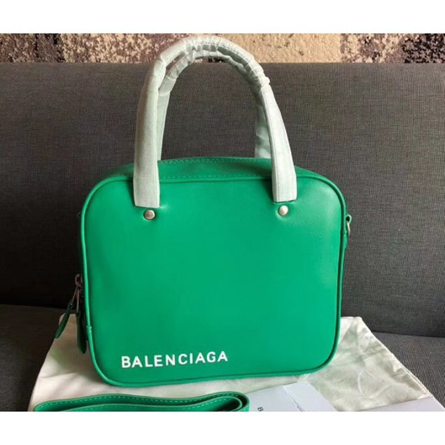 Balenciaga Triangle Square XS Small Geometric Bag Green 2018