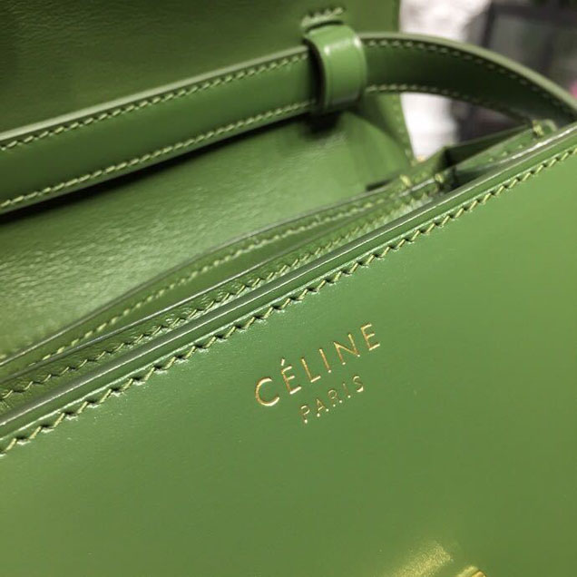 Celine Classic Box Bag 16cm Smooth Calfskin Spring Summer 2018 Collection Apple Green