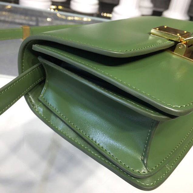 Celine Classic Box Bag 16cm Smooth Calfskin Spring Summer 2018 Collection Apple Green