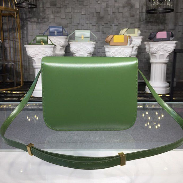 Celine Classic Box Bag 24cm Smooth Calfskin Spring Summer 2018 Collection Apple Green