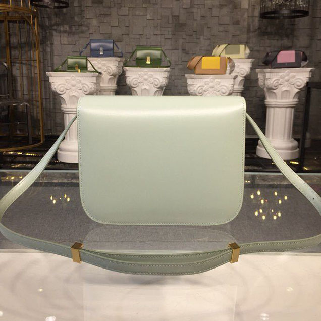 Celine Classic Box Bag 24cm Smooth Calfskin Spring Summer 2018 Collection Pastel Green