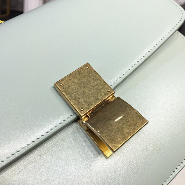 Celine Classic Box Bag 24cm Smooth Calfskin Spring Summer 2018 Collection Pastel Green