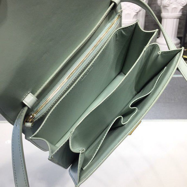 Celine Classic Box Bag 24cm Smooth Calfskin Spring Summer 2018 Collection Pastel Green