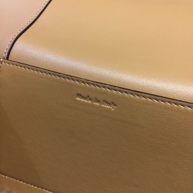 Celine Frame 25cm Bag Smooth Calfskin Spring Summer 2018 Collection Marigold Beige
