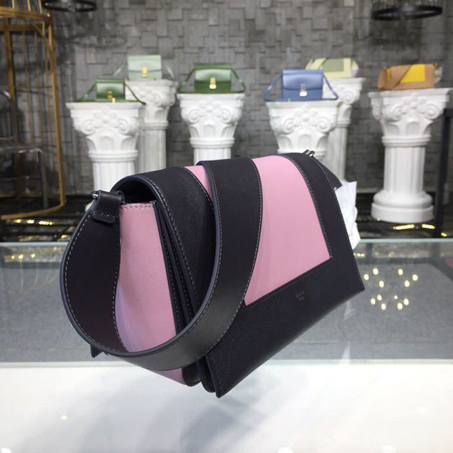 Celine Frame 25cm Bag Smooth Calfskin Spring Summer 2018 Collection Pink Black