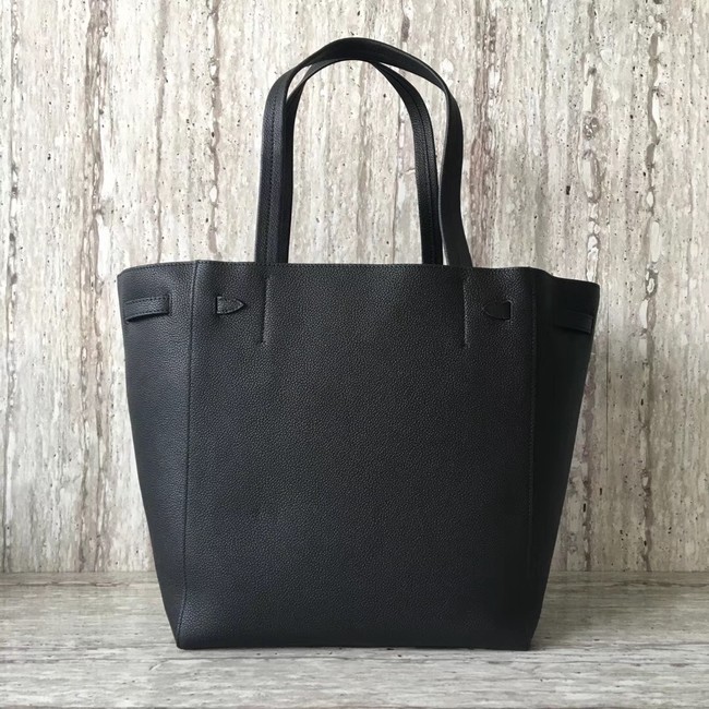 CELINE SMALL CABAS PHANTOM IN SOFT GRAINED CALFSKIN 17602 black 