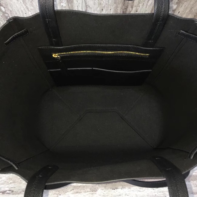 CELINE SMALL CABAS PHANTOM IN SOFT GRAINED CALFSKIN 17602 black 