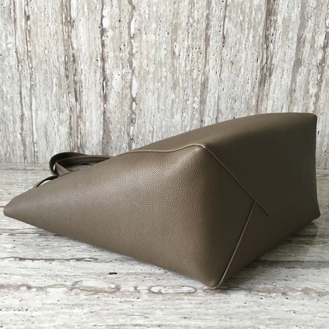 CELINE SMALL CABAS PHANTOM IN SOFT GRAINED CALFSKIN 17602 grey 