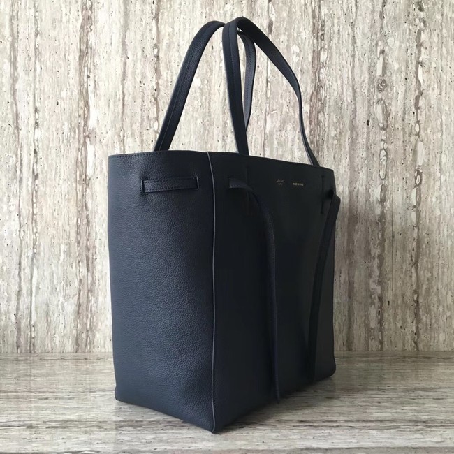 CELINE SMALL CABAS PHANTOM IN SOFT GRAINED CALFSKIN 17602 dark blue 
