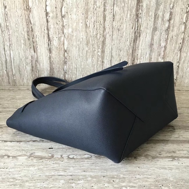 CELINE SMALL CABAS PHANTOM IN SOFT GRAINED CALFSKIN 17602 dark blue 