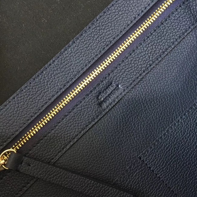 CELINE SMALL CABAS PHANTOM IN SOFT GRAINED CALFSKIN 17602 dark blue 