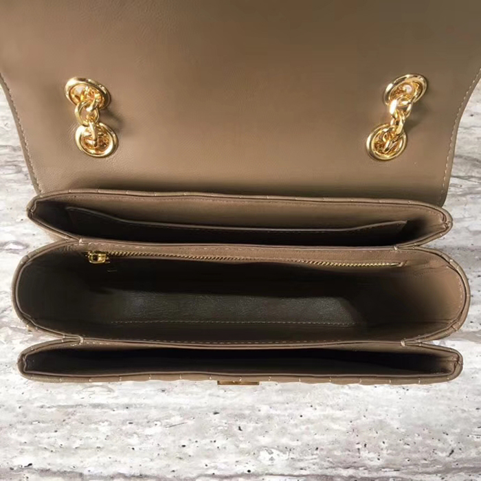 Celine Medium C Bag In Quilted Calfskin 187253 Camel 2018