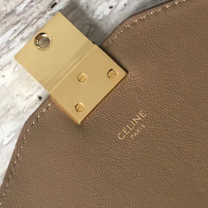 Celine Medium C Bag In Quilted Calfskin 187253 Camel 2018