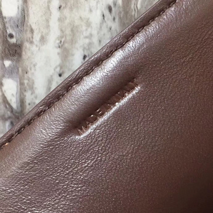 Celine Medium C Bag In Quilted Calfskin 187253 Chocolate 2018