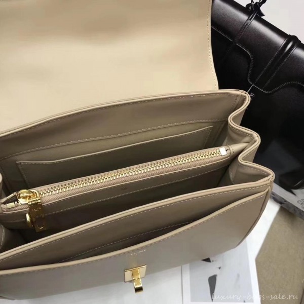 Celine Calfskin Small 16 Bag Beige 188003/188004 2019
