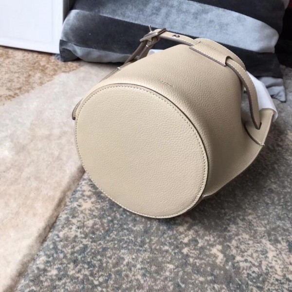 Celine Nano Big Bag Bucket Bag in Grained Calfskin 187243 Beige 2019