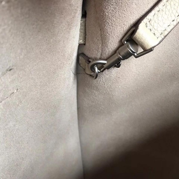 Celine Nano Big Bag Bucket Bag in Grained Calfskin 187243 Beige 2019