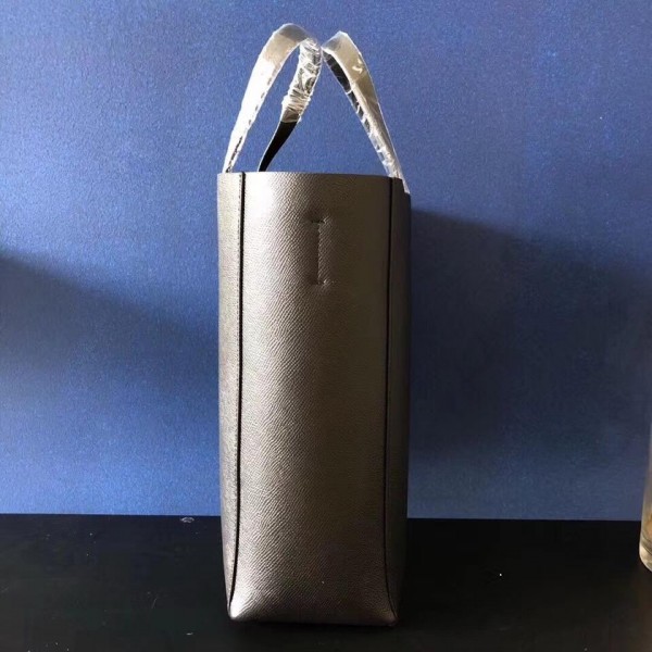 Celine Small Cabas Shopping Bag in Grained Calfskin 189813 Black 2019