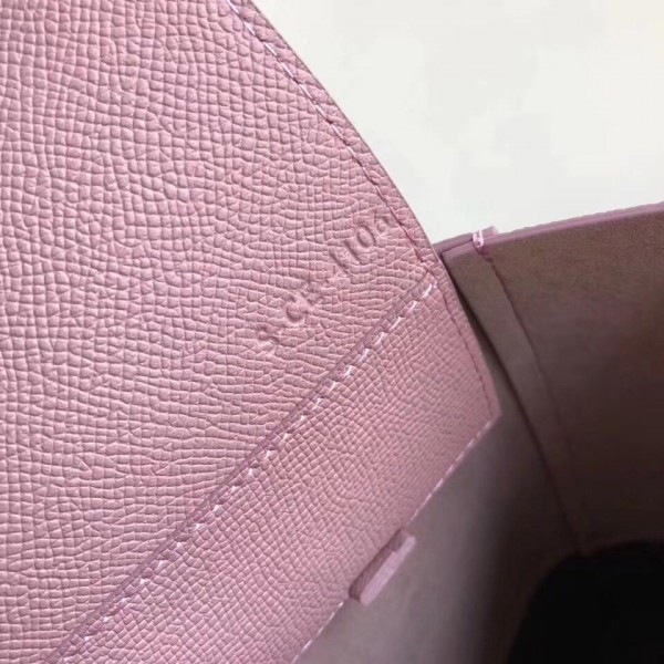 Celine Small Cabas Shopping Bag in Grained Calfskin 189813 Pink/Black 2019