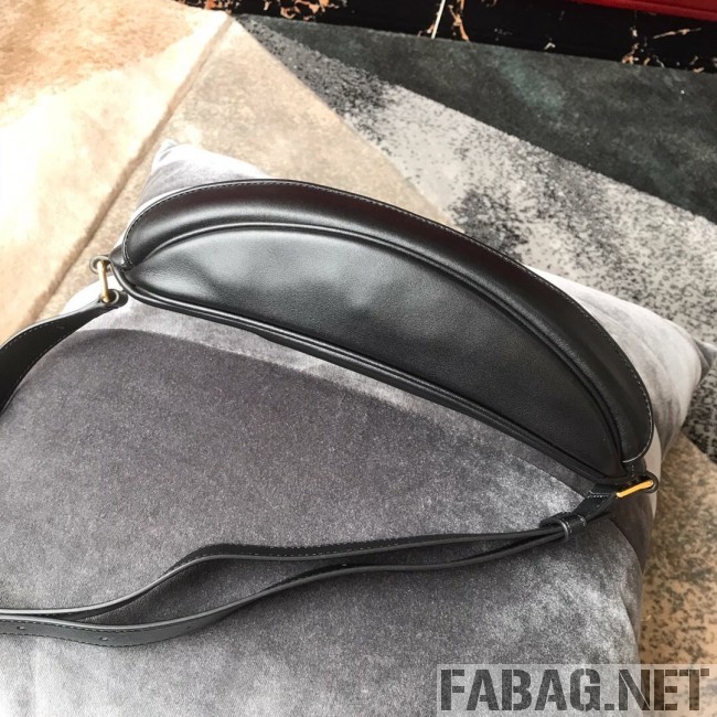 Celine Small Belt Bag C Charm in Quilted Calfskin 188153 Black 2019 (JDP-9032715 )
