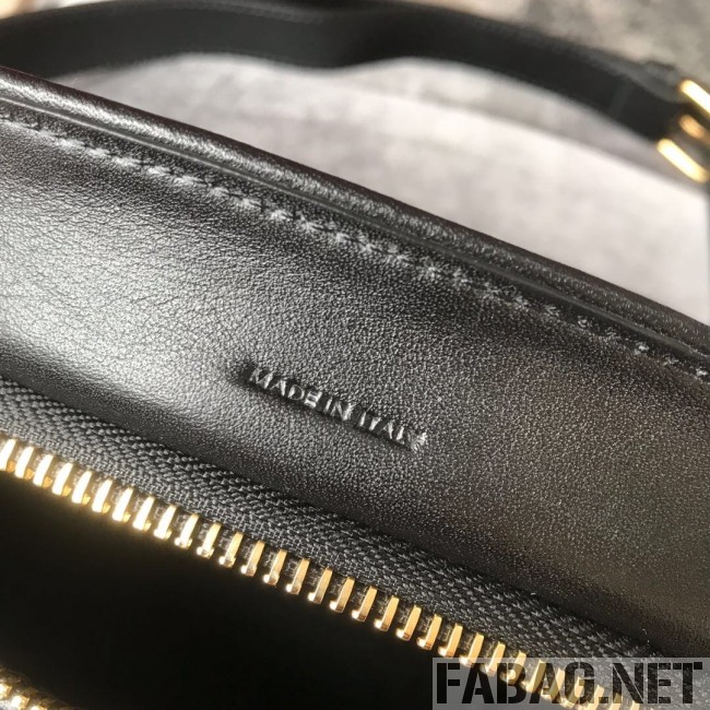 Celine Small Belt Bag C Charm in Quilted Calfskin 188153 Black 2019 (JDP-9032715 )