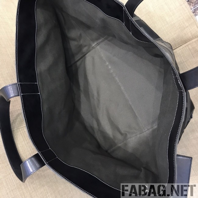 Celine Made in Tote Large Shopper Tote Bag Grey/Black 2019 (SSP-9031542 )