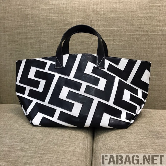 Celine Made in Tote Small Shopper Tote Bag Black/White 2019 (SSP-9031539 )