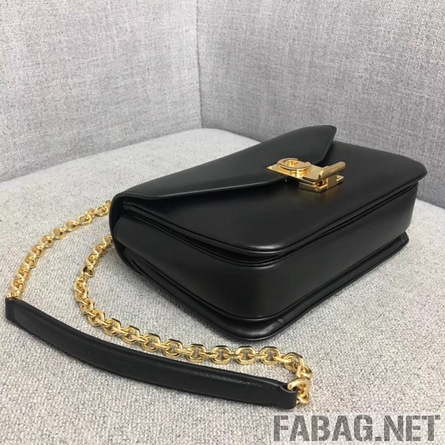 Celine Medium C Bag in Shiny Calfskin Black 2019 (JDD-9011223 )