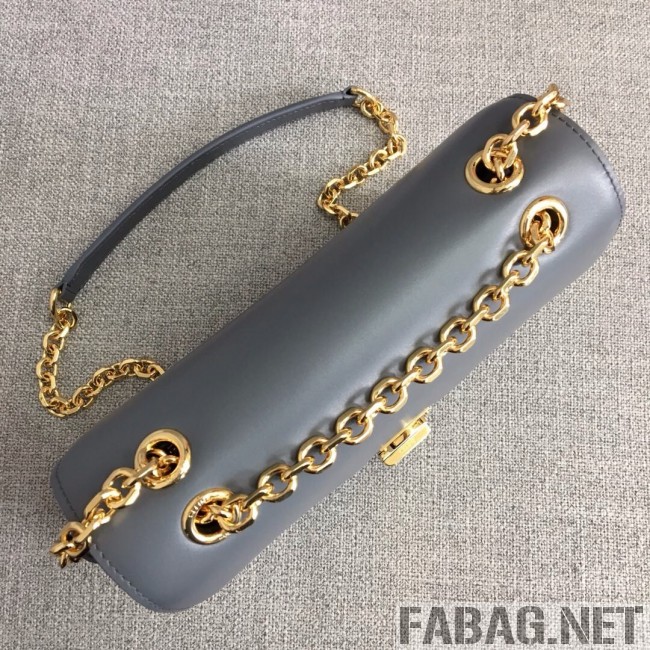 Celine Medium C Bag in Shiny Calfskin Grey 2019 (JDD-901122 )