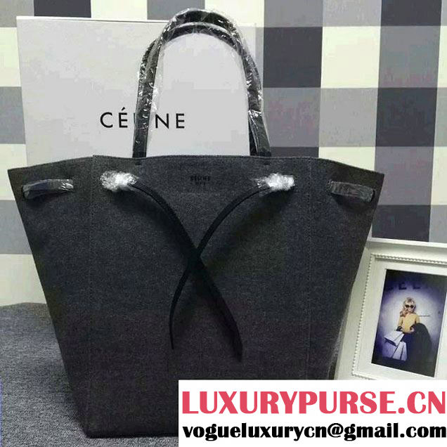 Celine Felt Cabas Phantom Medium Bag 2015