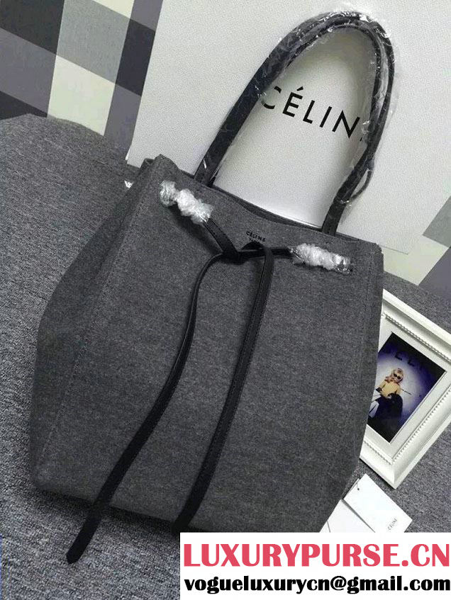 Celine Felt Cabas Phantom Medium Bag 2015
