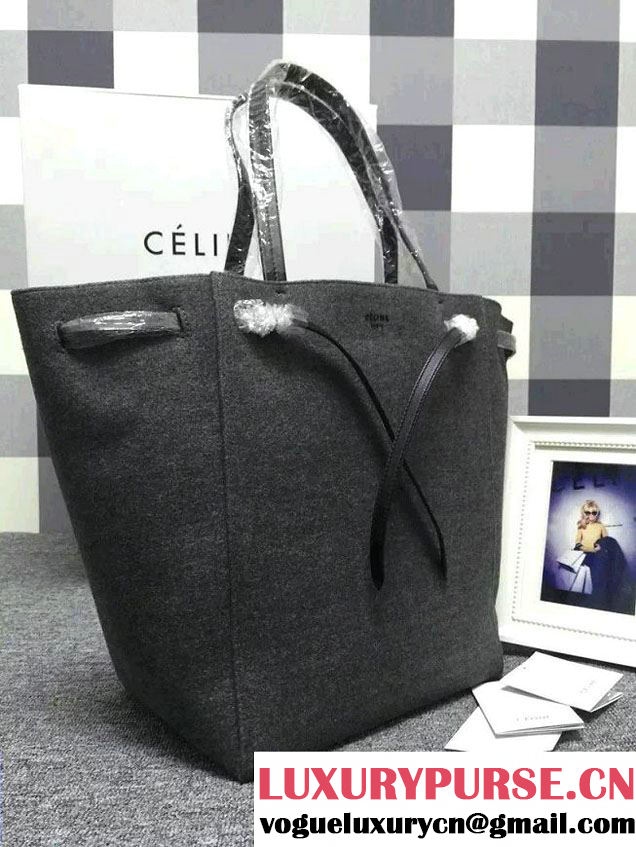 Celine Felt Cabas Phantom Medium Bag 2015