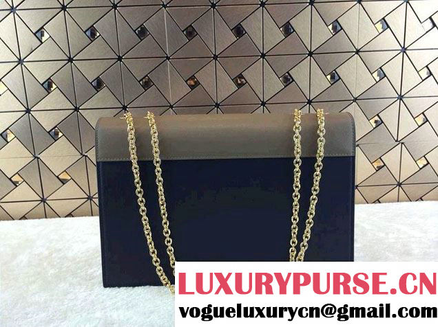 Celine Pocket Envelope Flap Bag with Chain 175383 Maroon Fall 2014