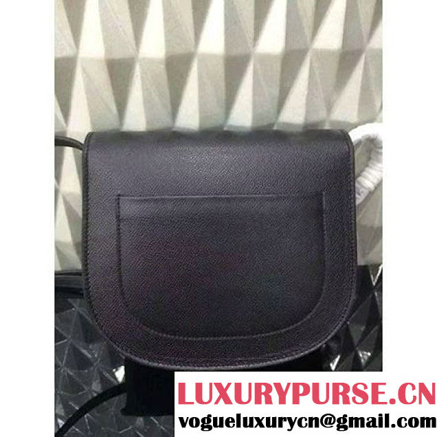 Celine Small Trotteur Bag In Black Leather Calfskin Fall-2015 (1a021-072001 )