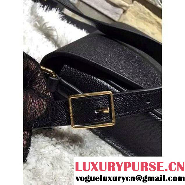 Celine Trotteur Bag In Black Leather Calfskin Fall-2015 (2A193-091118 )
