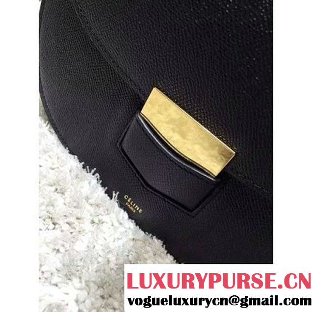 Celine Trotteur Bag In Black Leather Calfskin Fall-2015 (2A193-091118 )