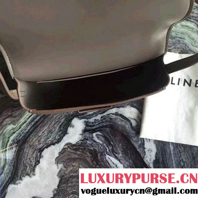 Celine Small Trotteur Shoulder Bag In Dune Grained Calfskin 2016 (2A011-6091706 )
