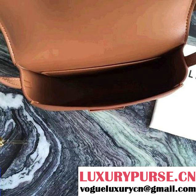 Celine Small Trotteur Shoulder Bag In Cinnamon Grained Calfskin 2016 (2A011-6091710 )