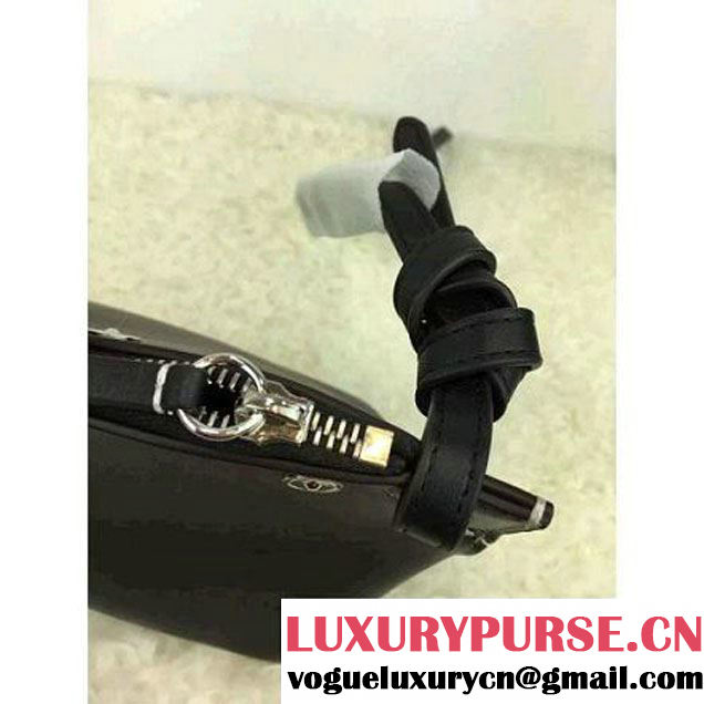 Celine Medium Sailor Bag With Studs In Black Calfskin Spring 2016 (2A021-6030203 )